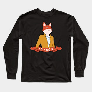 Voyage - Traveling fox Long Sleeve T-Shirt